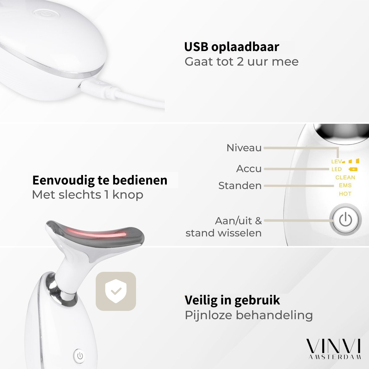 DERMALIFT™ | VERSTERK EN LIFT JE HUID MET LED-TECHNOLOGIE
