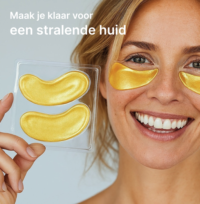 BIO COLLAGEN EYE PATCHES | VOOR EEN ZICHTBAAR GEZONDERE HUID ONDER DE OGEN | 1+1 GRATIS