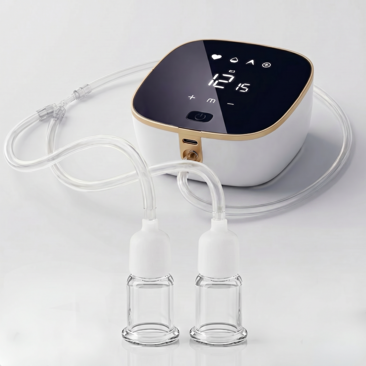 Facial Sculpt Pro mit Glasaufsätzen