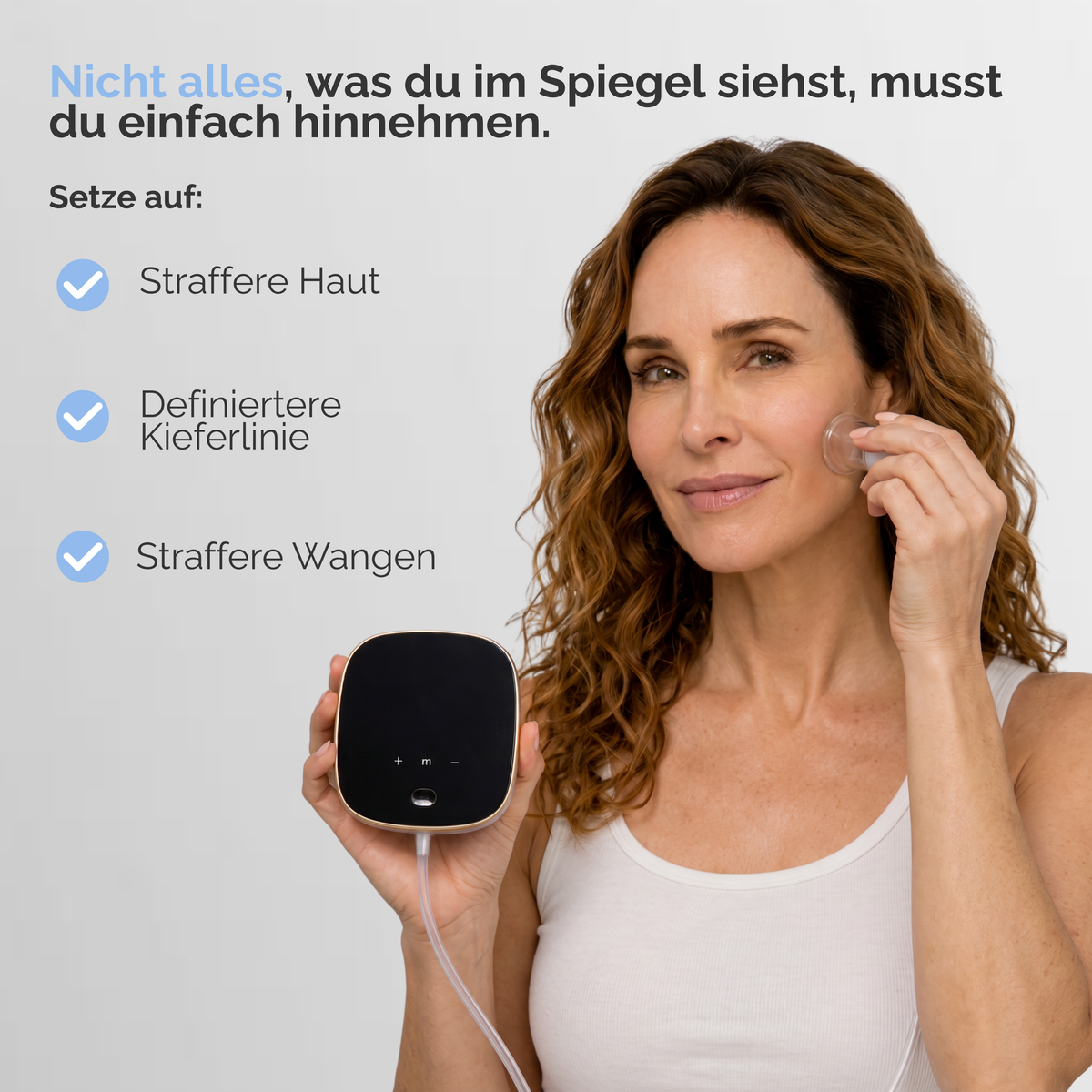 Anwendung von Facial Sculpt Pro