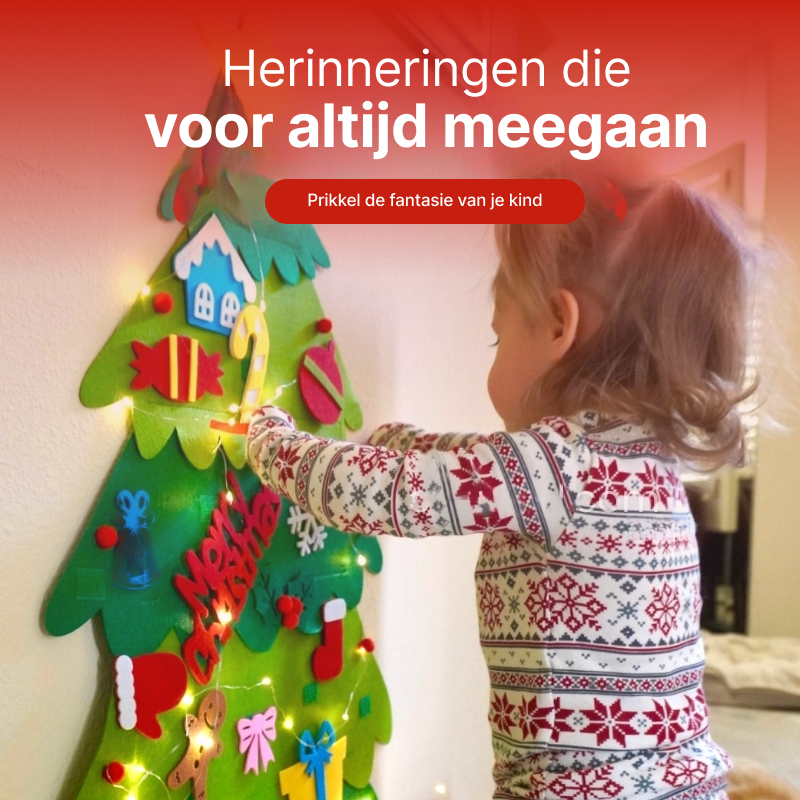 MINI KERSTBOOM | BETOVERENDE FEESTDAGEN VOOR DE ALLERKLEINSTEN