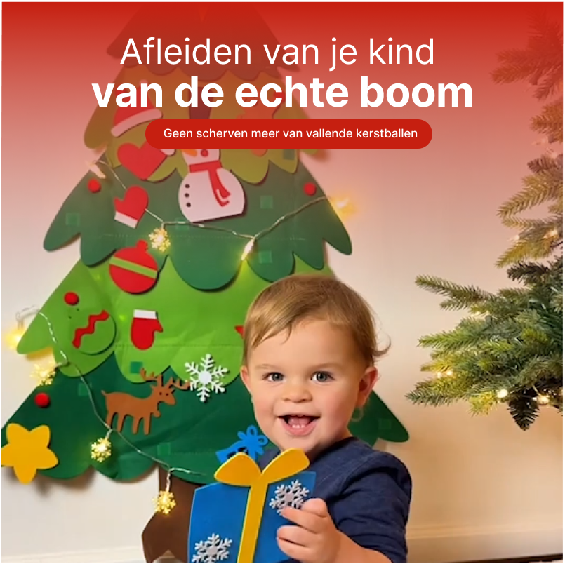 MINI KERSTBOOM | BETOVERENDE FEESTDAGEN VOOR DE ALLERKLEINSTEN