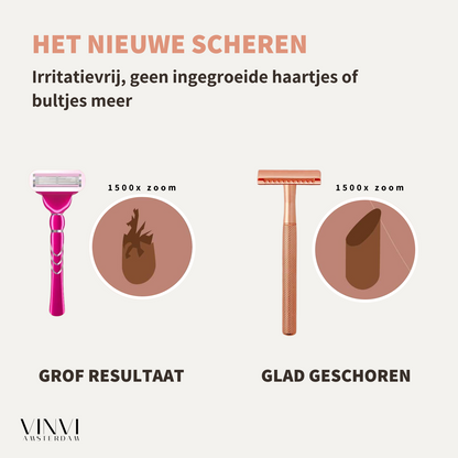 SMOOTH&SAFE SHAVER™ | EEN GLADDERE HUID ZONDER HUIDIRRITATIE