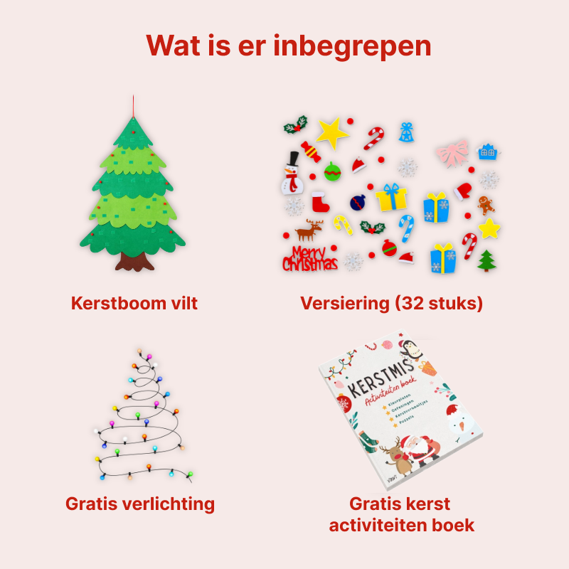 MINI KERSTBOOM | BETOVERENDE FEESTDAGEN VOOR DE ALLERKLEINSTEN