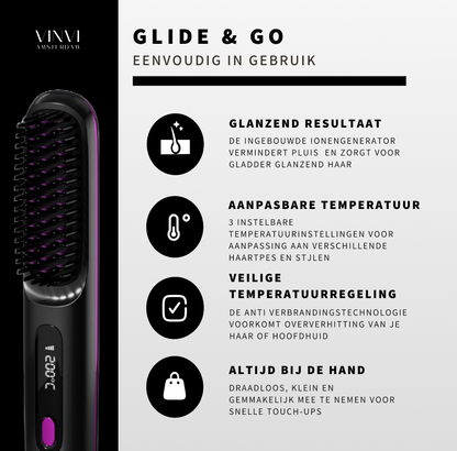 GLIDE & GO STYLING BRUSH